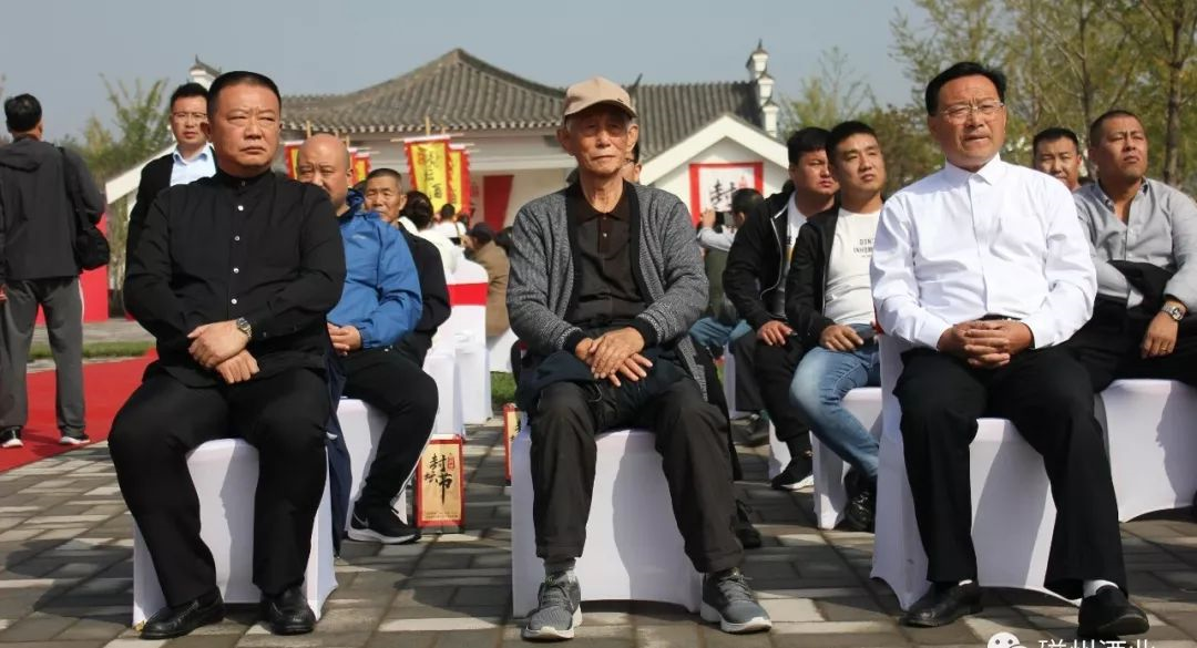 董事长尚永生,磁州酒创始人刘占禹,厂长张忠文,酒体中心主任马和平及